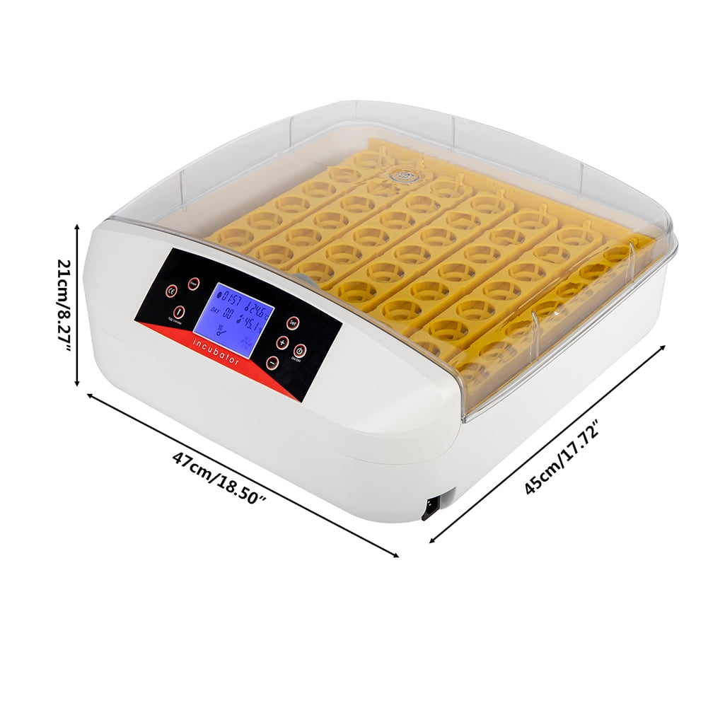 Veryke Digital Clear Egg Incubator 56 Eggs Poultry Hatcher for Chickens Ducks Goose Birds Veryke Digital Clear Egg Incubator 56 Eggs Poultry Hatcher for Chickens Ducks Goose Birds
