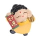 thumbnail image 4 of Hermosa figura mitológica china para decorar el tablero del coche, una obra de arte divertida amarillo, 4 of 9