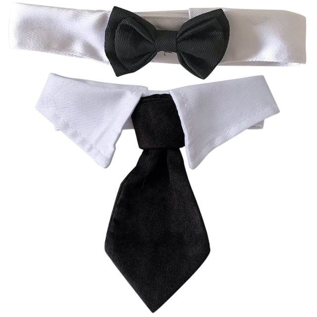 2pcs Correo para perros Pet Gat Bow Back Boil Collaring Accesorios Favores de fiesta Favores
