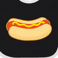 thumbnail image 4 of Inktastic Funny Hot Dog Boys or Girls Baby Bib, 4 of 4