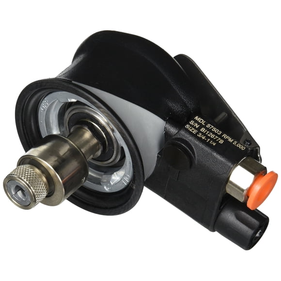Dynabrade 57503 Mini-Pantalon Dynanorbital Aléatoire.05 hp, 5,000 Tr/min, 3/16 Pouces (5mm) Dia. Orbite, Échappement Arrière, pour Tampons Verrouillables Masculins