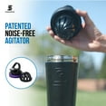 thumbnail image 2 of Ice Shaker Stainless Steel Protein Shaker Bottle, 26oz Purple, 2 of 8