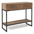 thumbnail image 2 of Finch Morris Console Table Brown, 2 of 15