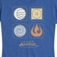 thumbnail image 3 of Avatar - The Last Airbender - Nations Symbols - Women's Short Sleeve Graphic T-Shirt, 3 of 5