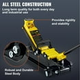 thumbnail image 4 of VEVOR Floor Jack, 2.5 ton Low Profile Floor Jack, Heavy-duty Steel Racing Floor Jack With Single Piston Lift Pump, Floor Jack Lifting Range 85 mm-380 mm, 4 of 9