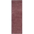 thumbnail image 2 of SAFAVIEH California Plush Solid Shag Runner Rug, Rose, 2'3" x 7' - Modern Design, Rose, Non-Shedding & Easy Cleaning, Ultra Plush Thick Pile, Ideal for Living Room, Bedroom, Entryway, Hallway, 2 of 11