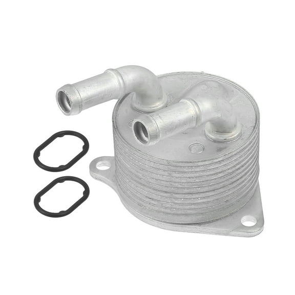 Transmission Oil Cooler Gearbox Oil Cooler for Mini Cooper 2014-2022 Aluminum No.24148627861 Silver Tone