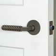 thumbnail image 2 of Viaggio Clocon-Reb_Prv_238_Lh Circolo Left Handed Solid Brass Privacy Door Lever Set -, 2 of 7