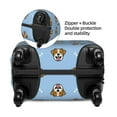 thumbnail image 4 of Fotbe Terrier Luggage Cover Protector,Suitcase Protector,Scratch and Dirt Resistant,Fits 18-32 Inch Luggage-Medium, 4 of 9