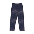 thumbnail image 6 of Uemuo Sunflowers Pattern Men's Wide Leg Palazzo Lounge Pants with Pockets Light Weight Loose Comfy Casual Pajama Pants-X-Large, 6 of 9