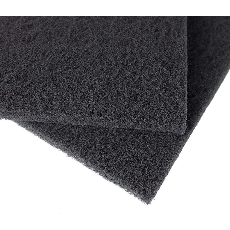 Aquarium Activated Carbon Filter Pad Media – Cut-to-Fit Sponge For Fish Tanks & Ponds, Chemical Filtration