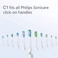 thumbnail image 3 of C1 Pro Results Replacement Toothbrush Heads Compatible with Philips Sonicare DiamondClean Electric Toothbrush,4 Pack,HX6014/65., 3 of 5