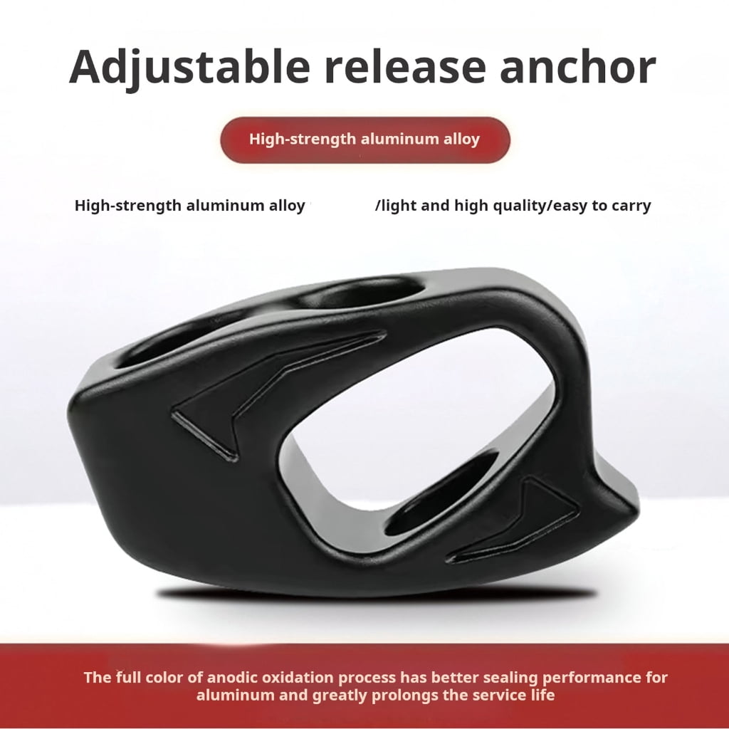Light Weight Aluminum Alloys Climbing Ascender Adjustable Rope Grab Falling Arrestor For Secure Hiking And Camping