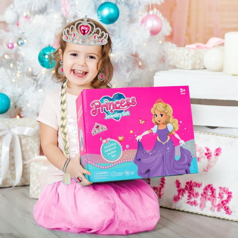 open lace back dress Disney Rapunzel Interactive Deluxe Costume Set for Kids 7-8