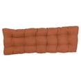 thumbnail image 2 of Blazing Needles 55-inch by 19-inch Tufted Solid Microsuede Bench Cushion, 2 of 3