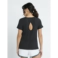 thumbnail image 2 of Avia Women's Keyhole Open Back Tee, Sizes XS-XXXL, 2 of 4
