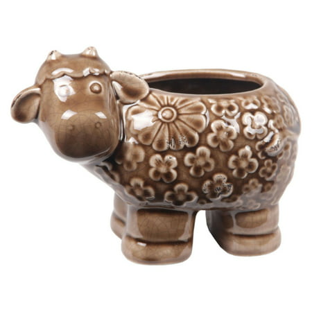 UPC 805572840289 product image for Privilege Ceramic Sheep Vase | upcitemdb.com
