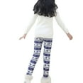 thumbnail image 5 of Lovebay 2-12Y Child Girls Winter Warm Fleece Tight Pants Xmas Elk Thicken Leggings, 5 of 6