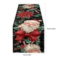 thumbnail image 3 of MMJ Table Cloth Christmas Flag Holiday Dining Table Runner Long Burlap Style Party Layout 13x72in, 3 of 5