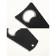 thumbnail image 5 of Wosthever Peine para tabla de surf, chatarra de cera, tablero de aleación de plástico, removedor de autoensamblaje, herramientas de limpieza, artículos Deportes acuáticos Negro Wosthever OD030449-01B, 5 of 6