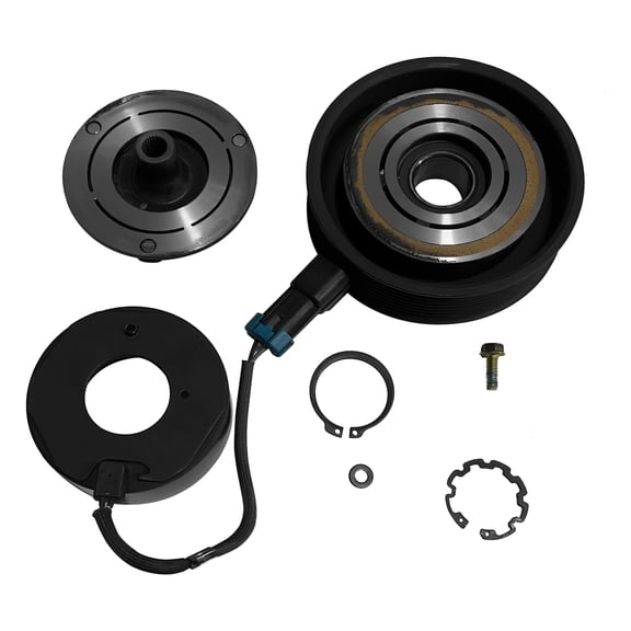 Remanufactured RYC A/C Compressor Clutch AIG373-CL (8 Groove, 5.50 Inch Pulley)