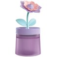 thumbnail image 1 of Humidificador Gardenia Púrpura Humidificador Aire Flores Nocturna USB Escritorio Gran Volumen Niebla Aire Purificador Mini Humidificador (Púrpura B), 1 of 9