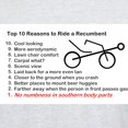 thumbnail image 3 of CafePress - Top Ten Reasons To Ride A Recumbent - Men's Classic Graphic T-Shirt, 3 of 4