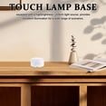 thumbnail image 2 of Base de lámpara táctil LED recargable con sensor táctil, base de luz nocturna, base de lámpara de noche recargable por USB para adornos y exhibiciones, 2 of 8