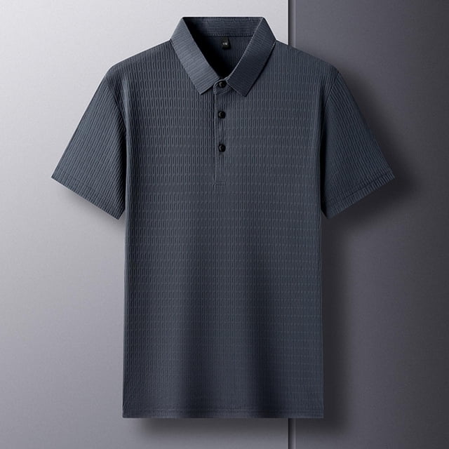 pstuiky Mangas cortas para hombre, Camisas cortas informales de cuello redondo y botones para hombre camisas casuales para hombre xxl