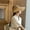 Khaki, variant on New Summer Adjustable Ribbon Empty Top Straw Hats for Women Foldable Wide Large Brim Beach Hat Chapeau Protection Cap