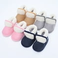 thumbnail image 2 of Baby Girl Boy Cute Winter Snow Boots Shoes Infant Toddler Warm Fleece Booties, 2 of 6