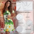 thumbnail image 5 of FKELYI St.Patrick Shamrock Elephant Print Button Down Nightgowns for Women Soft Sleepwear Dress Breathable Nightshirt Dress Boyfriend Pajama Dress Nightwear Short Sleeve Dress for Summer, 2XL, 5 of 6