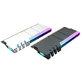 thumbnail image 3 of Disipador de calor DDR4 DDR5 Ram Cooler Radiador 5V 3PIN ARGB para computadora (Negro), 3 of 8