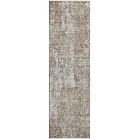 Dalyn Rugs Premium Machine Washable Mayfield AMF1008 Taupe 2'3" x 7'6" Runner Rug