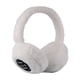 thumbnail image 2 of Orejeras De Poliéster Orejeras Bluetooth blancas con almohadillas cálidas, auriculares inalámbricos para música y llamadas, diseño plegable para deportes en interiores y exteriores (1 unidad) JASKFLY, 2 of 8