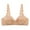Beige, variant on Jsaierl Womens Bras Wirefree Support T-shirt Bras Seamless Full Coverage Bralettes Shapewear Breathable Full Figure Bras