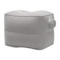 thumbnail image 1 of Descanse reposar el pie inflable reposapié de almohada Gris, 1 of 8