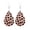 As the picture, variant on Eosunjian Women Leopard Print Teardrop Dangle Faux Leather Hook Earrings Jewelry Gift