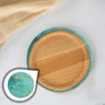 thumbnail image 2 of Under 10 Placemat Absorbent Pad Round Ceramics Pad Home Table Tea Cup Heat Insulation Pad, 2 of 4
