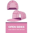 thumbnail image 6 of Bed Tent Canopy Kids Play Playhouse Privacy Twin Starlight Pink Pop Up by Alvantor, 6 of 10