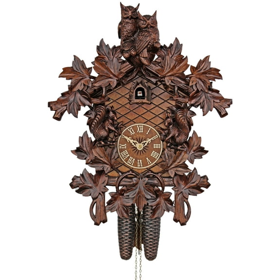 HerrZeit by Adolf Herr Cuckoo Clock - Forest Animals handshingled