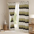thumbnail image 3 of Homewish Hippie Aztec Blackout Curtains Set of 2 (52x84 Each) for Teens Adults,Abstract Geometric Stripes Window Curtains,Bohemian Theme Curtains and Drapes,Breathable Home Decor, 3 of 6