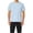 Light Blue, variant on Men's Short Sleeve Crew Neck T-Shirts Big & Tall Moisture Wicking Performance Tech Top Solid Workout Athletic Tee Summer Regular Fit Base Layer Active Top