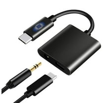 Earphone USB-C Headphone Adapter for iPad Pro 12.9 (2020 4th Gen)/(2018 3rd Gen) - 3.5mm Jack Charger Port Splitter Mic Support Hands-free