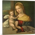 thumbnail image 1 of ARTCANVAS Madonna And Child Canvas Art Print by Benvenuto Tisi - Size: 12" x 12" (0.75" Deep), 1 of 9