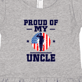 thumbnail image 4 of Inktastic Military Uncle Proud Nephew Girls Toddler Dress, 4 of 5