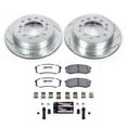 thumbnail image 3 of PowerStop Rear Z36 Truck & Tow Carbon-Fiber Ceramic Brake Pad and Drilled and Slotted Rotor Kit Fits: LEXUS TOYOTA Select Models K5875-36, 3 of 9