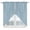Blue, variant on Green Kitchen Window Curtains, Swag Curtains Valance for Bedroom Living Room Bathroom, Minimalist Solid Color Modern Abstract Rod Pocket Window Treatment Curtain Block Drapes 2 Panels 28"x36"