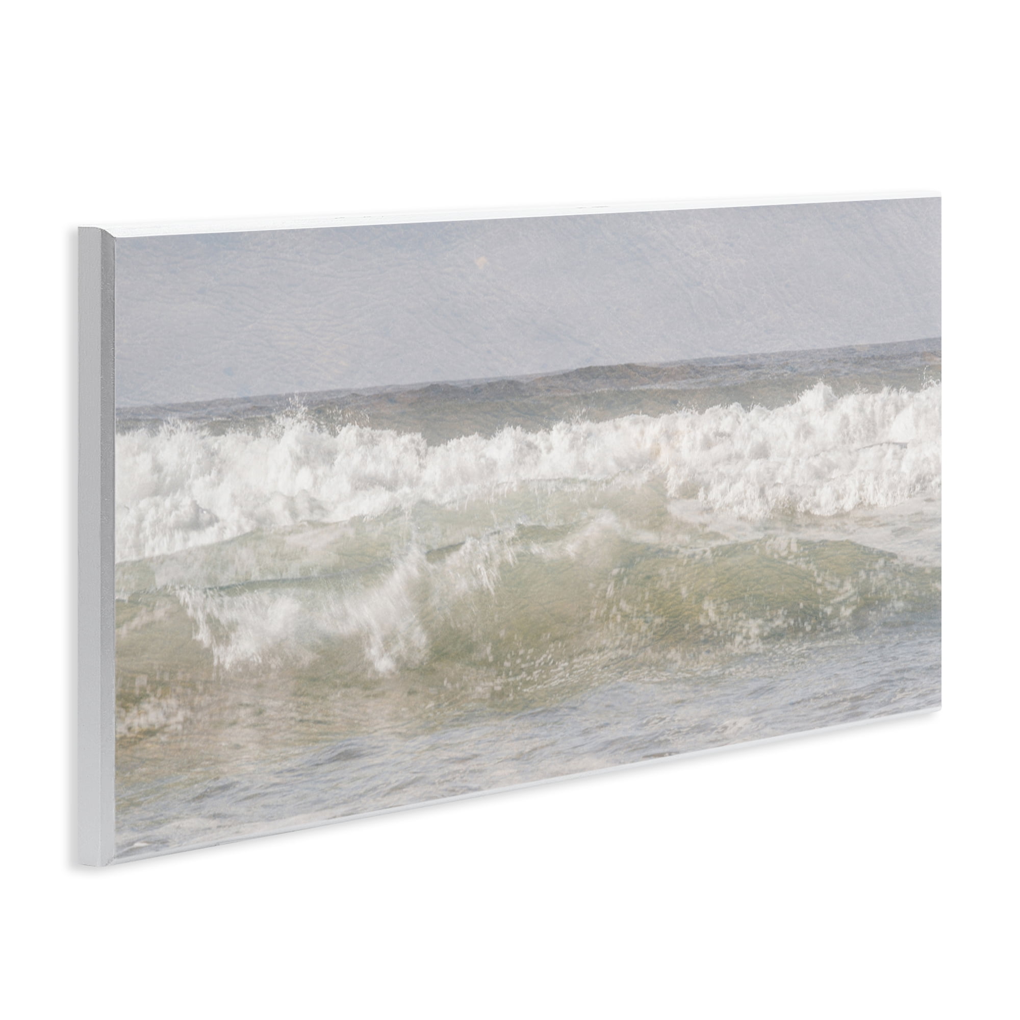 Stupell Industries Panoramic Breaking Waves Wall Plaque Art, design by Melissa McClain