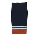 thumbnail image 2 of bar III Womens Sweater Pencil Skirt, Blue, X-Small, 2 of 2